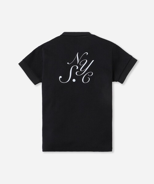 Saturdays Golf(サタデーズゴルフ)の「SS Skipper Shirt | WOMEN(シャツ/ブラウス・レディース・キナリ/ブラック・L/M/S)」の1枚目の写真