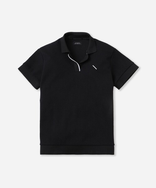 Saturdays Golf(サタデーズゴルフ)の「SS Skipper Shirt | WOMEN(シャツ/ブラウス・レディース・キナリ/ブラック・L/M/S)」の3枚目の写真