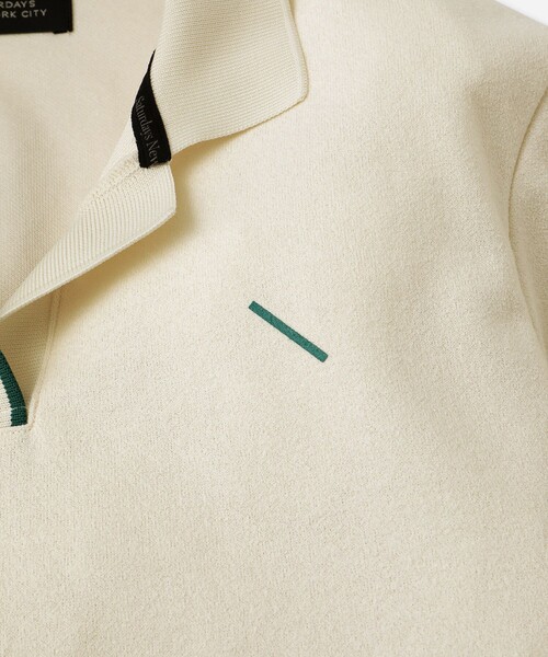 Saturdays Golf(サタデーズゴルフ)の「SS Skipper Shirt | WOMEN(シャツ/ブラウス・レディース・キナリ/ブラック・L/M/S)」の8枚目の写真