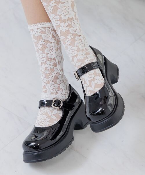 RETRO GIRL（レトロガール）の「アソートマニッシュシューズ（その他シューズ・レディース・ブラック/その他1・MEDIUM/LARGE）」の2枚目の写真