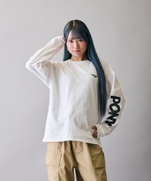 PONY（ポニー）の「【PONY】別注 プリント 別注 長袖Tシャツ（Tシャツ/カットソー）」
