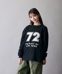 PONY（ポニー）の「【PONY】別注 プリント 別注 長袖Tシャツ（Tシャツ/カットソー）」