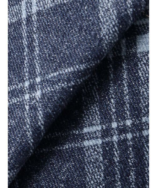 EMODA(エモダ)の「サイドレースアップデニムビスチェ(タンクトップ・レディース・ライトブルー/インディゴブルー/ブラウン・FREE)」の6枚目の写真