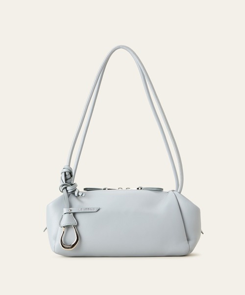 LE VERNIS(ル・ベルニ)の「LE VERNIS(ル・ベルニ)Marshmallow boston bag(ボストンバッグ・レディース・ブルー/アイボリー/チャコール・FREE)」の3枚目の写真