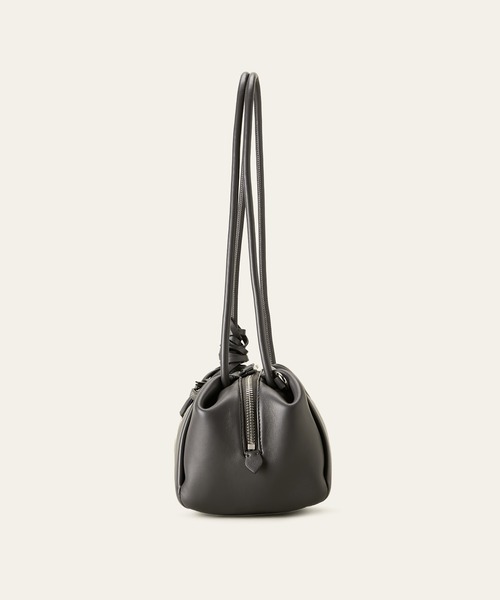 LE VERNIS(ル・ベルニ)の「LE VERNIS(ル・ベルニ)Marshmallow boston bag(ボストンバッグ・レディース・ブルー/アイボリー/チャコール・FREE)」の4枚目の写真