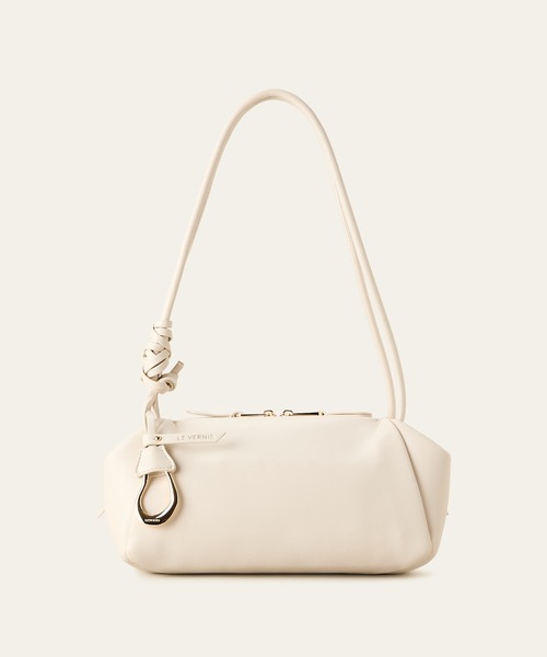 LE VERNIS(ル・ベルニ)の「LE VERNIS(ル・ベルニ)Marshmallow boston bag(ボストンバッグ・レディース・ブルー/アイボリー/チャコール・FREE)」の8枚目の写真