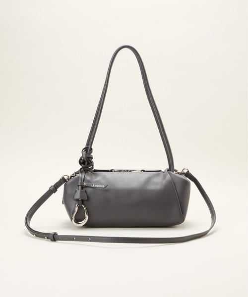 LE VERNIS(ル・ベルニ)の「LE VERNIS(ル・ベルニ)Marshmallow boston bag(ボストンバッグ・レディース・ブルー/アイボリー/チャコール・FREE)」の14枚目の写真