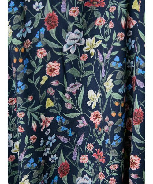 FRAY I.D（フレイアイディー）の「【LIBERTY×FRAY I.D】パフスリーブワンピース（ワンピース・レディース・ホワイト/ネイビー/グリーン・1/0）」の17枚目の写真