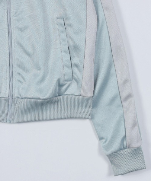 FANCY CLUB(ファンシークラブ)の「A'GEM/9 × .kom 『FANCY CLUB/ファンシークラブ』 FROSS GLOSSY TRACK TOP/フロス グロッシー トラックジャケット(その他アウター・レディース・アイボリー/カーキ/ライトブルー・FREE)」の21枚目の写真