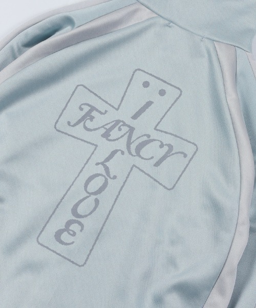 FANCY CLUB(ファンシークラブ)の「A'GEM/9 × .kom 『FANCY CLUB/ファンシークラブ』 FROSS GLOSSY TRACK TOP/フロス グロッシー トラックジャケット(その他アウター・レディース・アイボリー/カーキ/ライトブルー・FREE)」の22枚目の写真