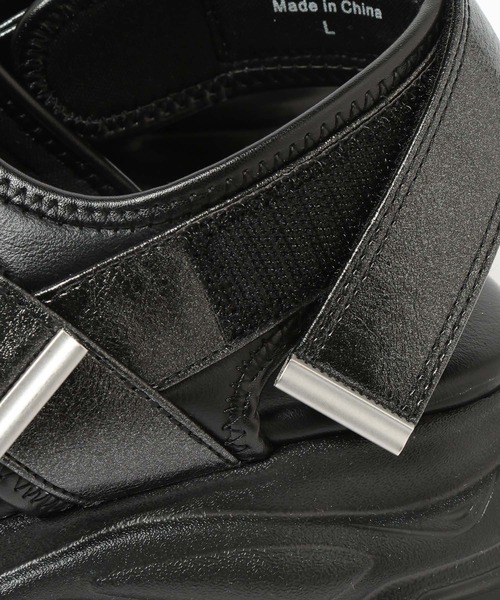 PAGEBOY（ページボーイ）の「≪S/M/Lの3サイズ展開≫ モードバックルスポサン（サンダル・レディース・ブラック系その他/ブラック/グレー系その他・SMALL/MEDIUM/LARGE）」の22枚目の写真