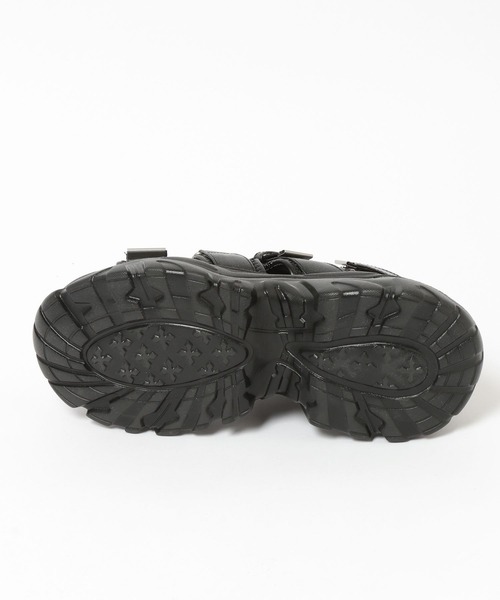 PAGEBOY（ページボーイ）の「≪S/M/Lの3サイズ展開≫ モードバックルスポサン（サンダル・レディース・ブラック系その他/ブラック/グレー系その他・SMALL/MEDIUM/LARGE）」の21枚目の写真