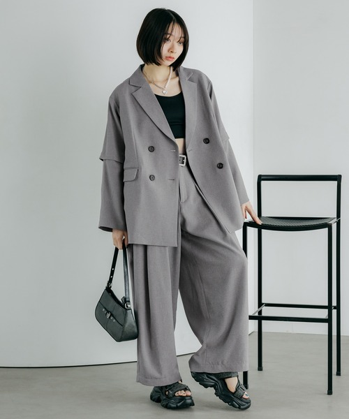 PAGEBOY（ページボーイ）の「≪S/M/Lの3サイズ展開≫ モードバックルスポサン（サンダル・レディース・ブラック系その他/ブラック/グレー系その他・SMALL/MEDIUM/LARGE）」の16枚目の写真