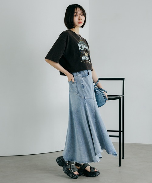 PAGEBOY（ページボーイ）の「≪S/M/Lの3サイズ展開≫ モードバックルスポサン（サンダル・レディース・ブラック系その他/ブラック/グレー系その他・SMALL/MEDIUM/LARGE）」の12枚目の写真