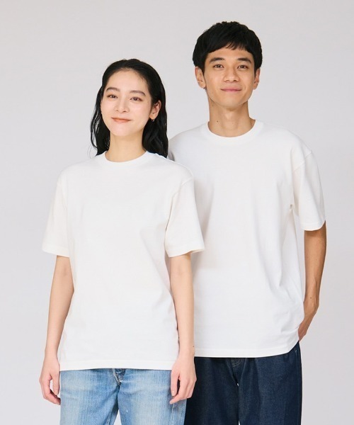 HANES(ヘインズ)の「Hanes/ヘインズ/1P Hanes T-SHIRTS SHIRO(Tシャツ/カットソー・メンズ・ホワイト・XL/L/S/M)」の1枚目の写真