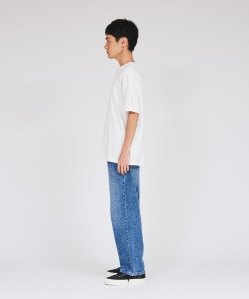 HANES(ヘインズ)の「Hanes/ヘインズ/1P Hanes T-SHIRTS SHIRO(Tシャツ/カットソー・メンズ・ホワイト・XL/L/S/M)」の3枚目の写真