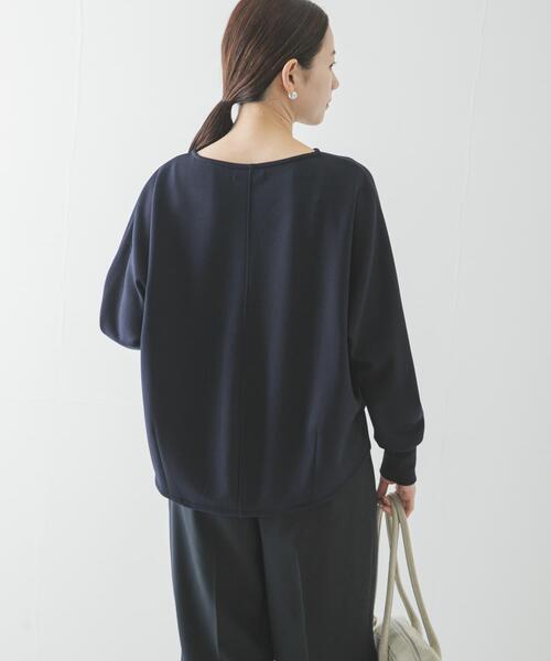 URBAN RESEARCH（アーバンリサーチ）の「ダンボールドルマントップス（スウェット・レディース・ネイビー/オフホワイト・FREE）」の14枚目の写真