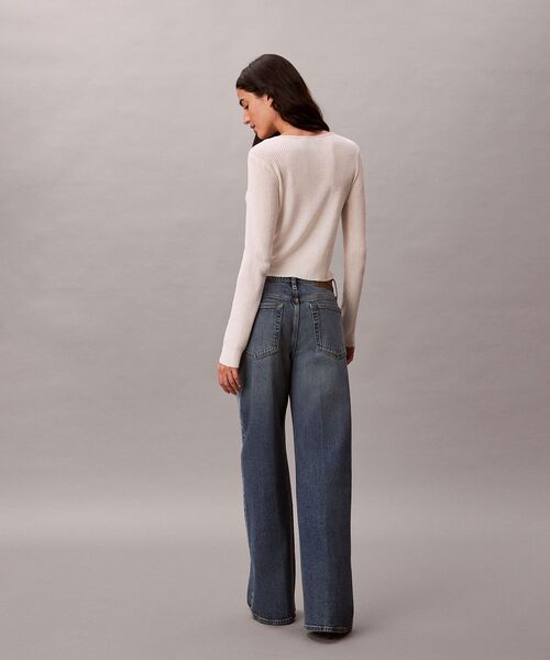 Calvin Klein（カルバン・クライン）の「ジーンズ（デニムパンツ・レディース・ブルー・25/24/27/26）」の3枚目の写真