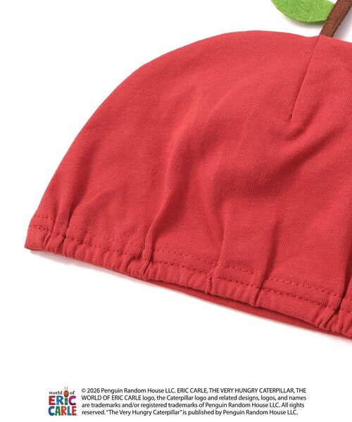 SLAP SLIP BABY(スラップスリップベビー)の「【絵本コラボ-はらぺこあおむし-】無地&チェック柄パンツ+帽子セットベビー(70~80cm)(その他ベビーウェア・キッズ・グリーン系その他/レッド系その他・FREE)」の12枚目の写真