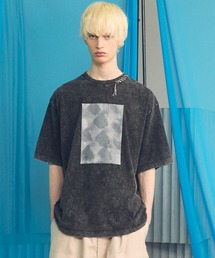 UNISEX》Hand Tie-Dye Sweat Prime-Over Crew Neck Pullover/ハンド