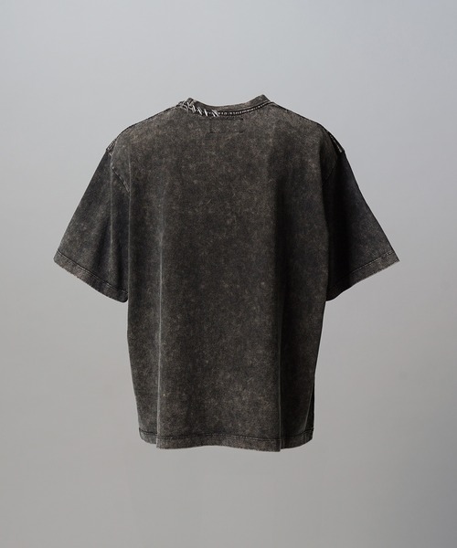 MAISON SPECIAL(メゾンスペシャル)の「《UNISEX》Fade Abstract Hand-Printed Prime-Over Stitched Crew Neck T-shirt/フェードアブストラクトハンドプリントプライムオーバーステッチクルーネックTシャツ【MAISON SPECIAL/メゾンスペシャル】(Tシャツ/カットソー・メンズ・その他1/グレー/チャコールグレー・0/1/2)」の22枚目の写真