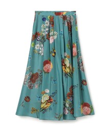 CABaN（キャバン）の「シルク BOUQUETプリント フレアスカート（スカート）」