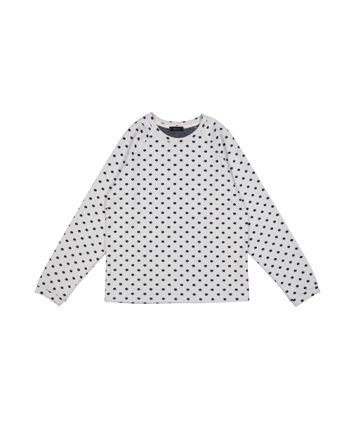 KOOKEESEE(クキシ)の「リップドットナグランT(ホワイト)(Tシャツ/カットソー・レディース・その他・FREE)」の1枚目の写真
