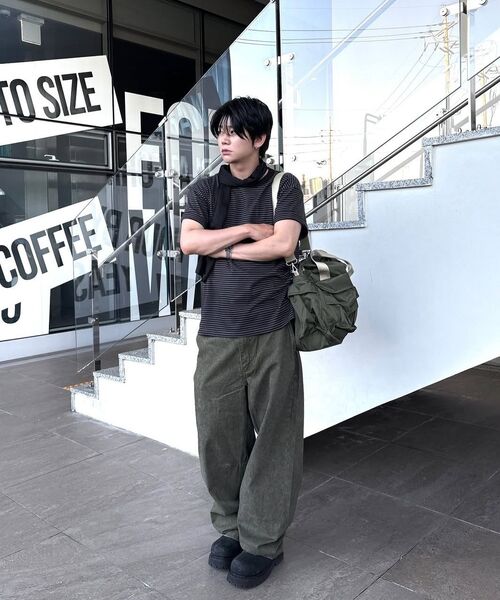 WMC(ダブリューエムシー)の「コットンウォッシュドバルーンパンツ_KHAKI(その他パンツ・メンズ・カーキ・30(M)/32(L)/34)」の12枚目の写真