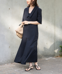 VERMEIL par iena | Cotton Linen Flare Dress(ワンピース)