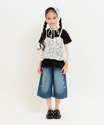 RIO|リオ(キッズ)のパンツ(ブルー・ネイビー/青色系・花柄 RIO|リオ(キッズ)のパンツ(ブルー・ネイビー/青色系・花柄