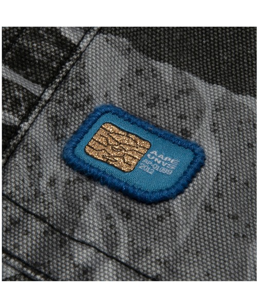 AAPE BY A BATHING APE(エーエイプバイアベイシングエイプ)の「AAPE CARGO PANTS(camouflage)(カーゴパンツ・メンズ・ブラック系その他/ブルー系その他2・LARGE/MEDIUM/SMALL/X-LARGE)」の5枚目の写真