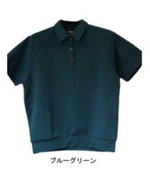 DOCUS（ドゥーカス）の「DOCUS（ドゥーカス） サイドモノグラム ロゴテープ 半袖ポロシャツ 裾リブ仕様（ゴルフグッズ）」