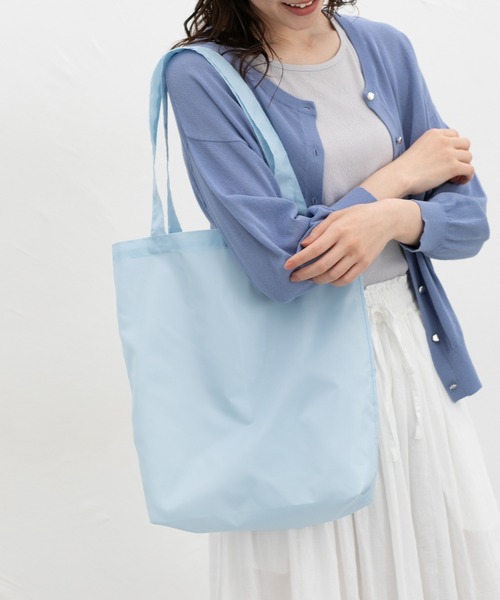 Honeys(ハニーズ)の「エコバッグ入りチャーム(エコバッグ/サブバッグ・レディース・レッド系その他/ホワイト系その他/サックスブルー系/ピンク/ベージュ系その他/アイボリー/ブラック・FREE)」の14枚目の写真