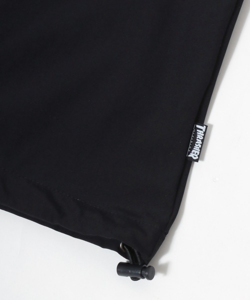THRASHER（スラッシャー）の「2026SS THRASHER/スラッシャー ナイロンストレッチ ワンポイント刺繍 ドローコード オーバーサイズ 半袖Tシャツ メンズ レディース（Tシャツ/カットソー・メンズ・ブラック/グレイッシュベージュ/ブラウン・LL/L/M）」の19枚目の写真