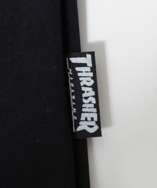 THRASHER（スラッシャー）の「2026SS THRASHER/スラッシャー ナイロンストレッチ ワンポイント刺繍 ドローコード オーバーサイズ 半袖Tシャツ メンズ レディース（Tシャツ/カットソー・メンズ・ブラック/グレイッシュベージュ/ブラウン・LL/L/M）」の21枚目の写真