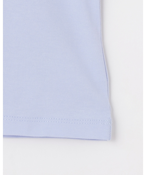 kate spade new york kids(ケイトスペードニューヨーク)の「ガールインストローハットTシャツ(Tシャツ/カットソー・キッズ・サックスブルー/オフホワイト・130cm/120cm/110cm/100cm/140cm/90cm)」の7枚目の写真