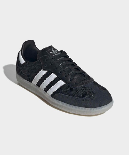 adidas（アディダス）の「SAMBA OG W for Japan サンバ スニーカー / アディダスオリジナルス adidas Originals（スニーカー・メンズ・ブラック・22.5cm/23.0cm/23.5cm/24.0cm/24.5cm/25.0cm/25.5cm/22.0cm/26.0cm/26.5cm/27.0cm/27.5cm/28.0cm/28.5cm/29.0cm）」の4枚目の写真