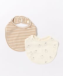 Quincy Mae（クインシーメイ）の「【RES】【Quincy Mae】25AW / Jersey Snap Bib, 2 Pack（スタイ/よだれかけ）」
