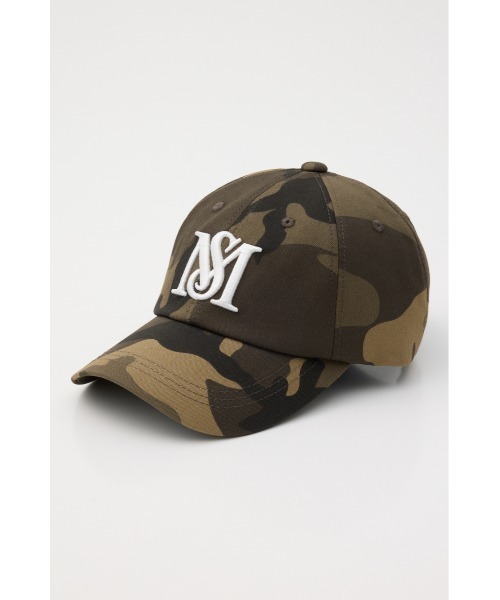 MOUSSY(マウジー)の「MS BASEBALL キャップ(キャップ・レディース・カモフラージュ/ネイビー/ライトブラック・FREE)」の1枚目の写真