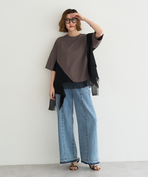 YECCA VECCA(イェッカヴェッカ)の「ゴールドバーサンダル(サンダル・レディース・ブラック/アイボリー/パイソン・L/M)」の11枚目の写真
