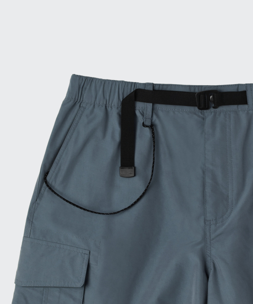 MUSINSA STANDARD（ムシンサスタンダード）の「[シティレジャー] NPベルト付きカーゴショーツ [ブルーグレー]（その他パンツ・メンズ・その他・26/27/28/29/30/31/32/33/34/36/38/40/42）」の6枚目の写真