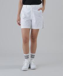 【St ANDREWS】【ストレッチ】ドビーストライプショートパンツ