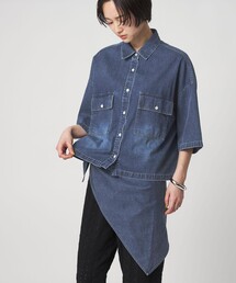 CITEN | <CITEN>スカーフデニムシャツ(シャツ/ブラウス)