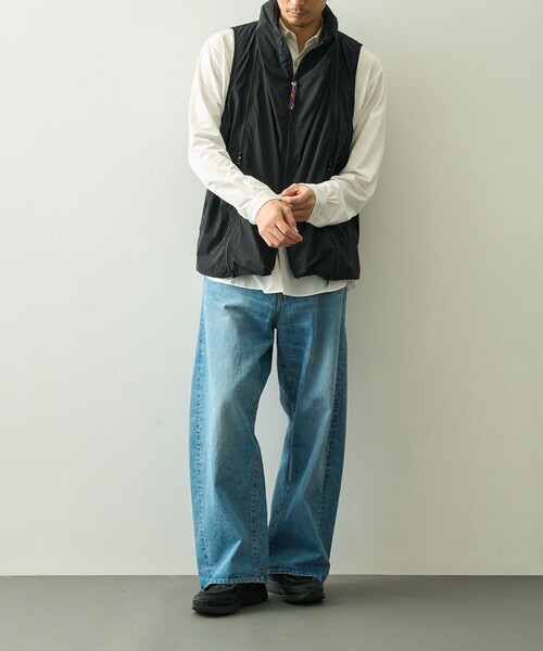 is-ness(イズネス)の「【is-ness/イズネス】Technical Ventilation Vest(ベスト・メンズ・ミント/カーキブラウン/ブラック・M)」の6枚目の写真