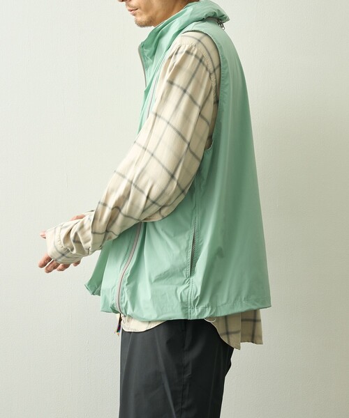is-ness(イズネス)の「【is-ness/イズネス】Technical Ventilation Vest(ベスト・メンズ・ミント/カーキブラウン/ブラック・M)」の16枚目の写真