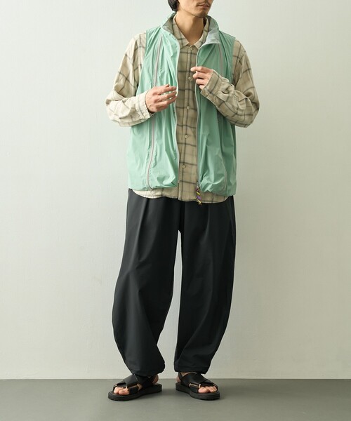 is-ness(イズネス)の「【is-ness/イズネス】Technical Ventilation Vest(ベスト・メンズ・ミント/カーキブラウン/ブラック・M)」の18枚目の写真
