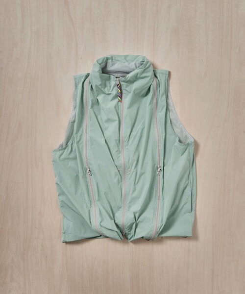 is-ness(イズネス)の「【is-ness/イズネス】Technical Ventilation Vest(ベスト・メンズ・ミント/カーキブラウン/ブラック・M)」の19枚目の写真