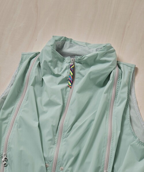 is-ness(イズネス)の「【is-ness/イズネス】Technical Ventilation Vest(ベスト・メンズ・ミント/カーキブラウン/ブラック・M)」の20枚目の写真