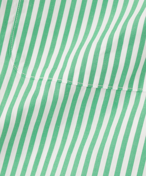 IKE BEHAR（アイクベーハー）の「IKE BEHAR / アイクベーハー Broad London Stripe SH（シャツ/ブラウス・メンズ・グリーン・LARGE/MEDIUM）」の5枚目の写真