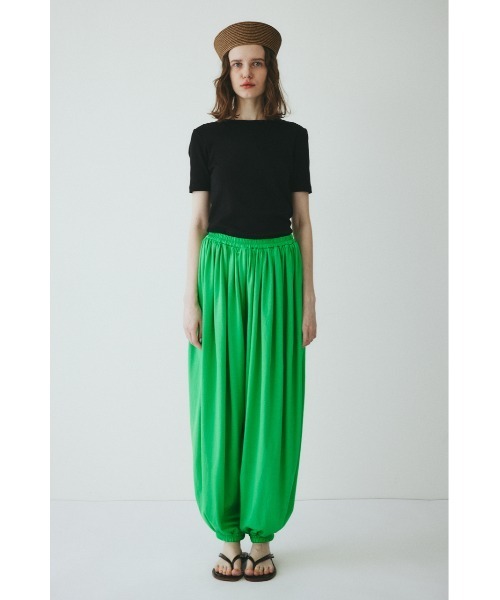 HeRIN.CYE（ヘリンドットサイ）の「Balloon cut pants / バルーンカットパンツ（その他パンツ・レディース・ホワイト/ブラック/グリーン・FREE）」の5枚目の写真